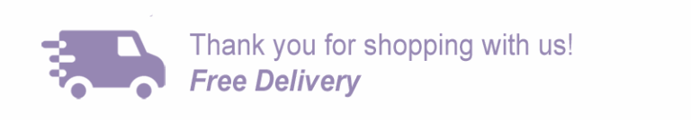 Thank you for shopping with us. Free Delivery